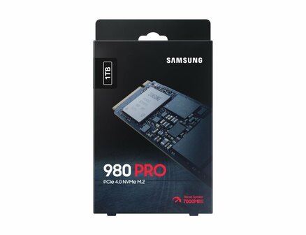 Samsung 980 PRO NVMe - Interne SSD M.2 PCIe - 1 TB