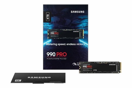 SSD Samsung 990 PRO M.2 4TB PCI Express 4.0 V-NAND Z-HEADSIN