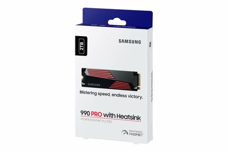 SSD Samsung 990 PRO M.2 2 TB PCI Express 4.0 V-NAND PS5 NVMe