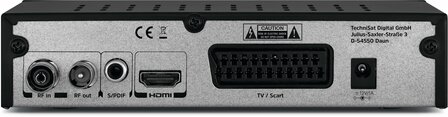 Technisat HD-C 232 DVB-C HDTV-tuner kabel ontvanger