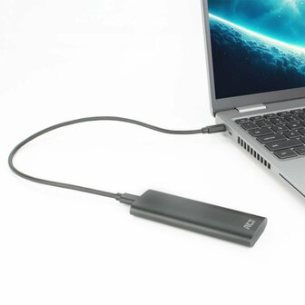 ACT USB-C M.2 NVMe / PCIe SSD Behuizing, tool-free