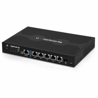 Ubiquiti Networks EdgeRouter 6P bedrade router Gigabit Ethernet Zwart