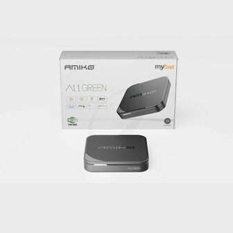 Amiko A11 Green 4K UHD Streaming Box