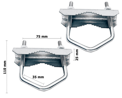 ASAT BKL7 (U Vormige Mastklem)