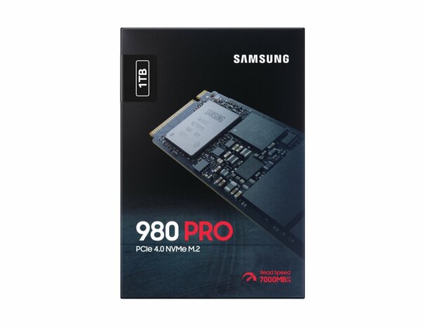 Samsung 980 PRO NVMe - Interne SSD M.2 PCIe - 1 TB