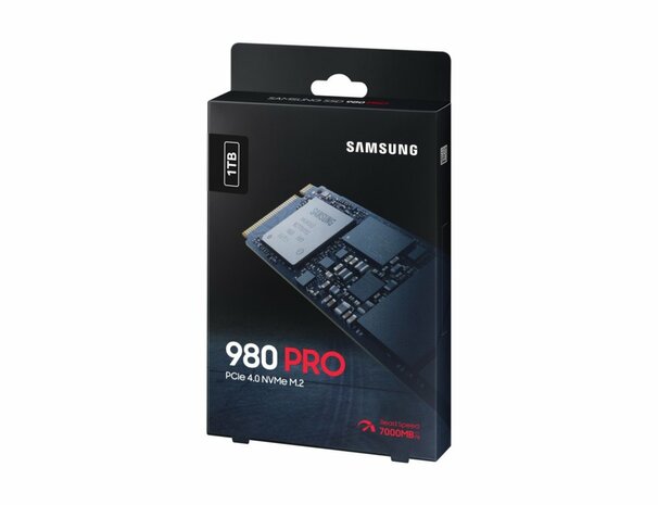 Samsung 980 PRO NVMe - Interne SSD M.2 PCIe - 1 TB