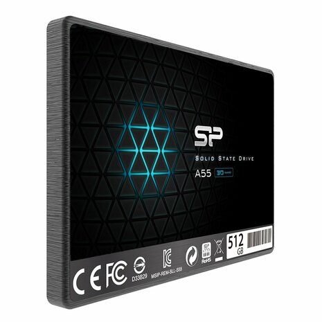 Silicon Power Ace A55 512GB 3D NAND SSD max R/W 560/530 MB/s