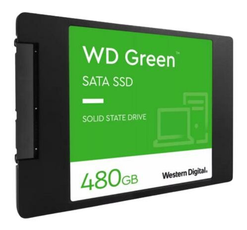 Western Digital Green WDS480G3G0A internal solid state drive 2.5" 480 GB SATA III