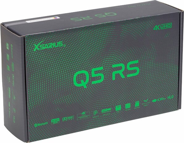 Xsarius Q5 RS OTT 4K UHD Media Streamer Android – PremiumTV+