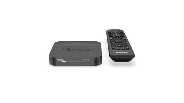 Xsarius Pure 3+ Streaming Box 4K UHD zwart