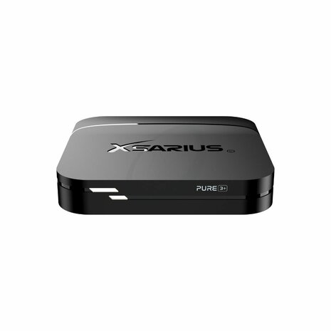 Xsarius Pure 3+ Streaming Box 4K UHD zwart