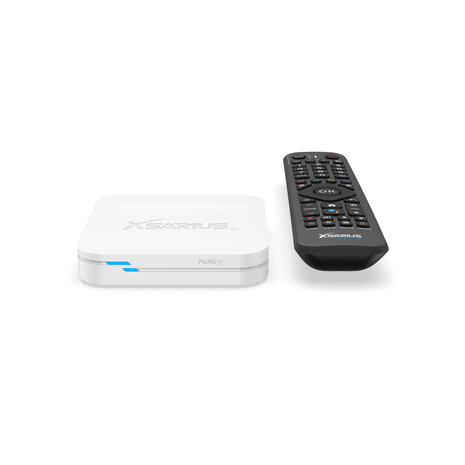 Xsarius Pure 3+ Streaming Box 4K UHD - wit