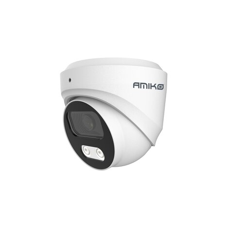 Amiko D25M550 SDL POE - 5MP SMART Hybrid Light (IR + Light) FIXED LENS 2.8mm AUDIO