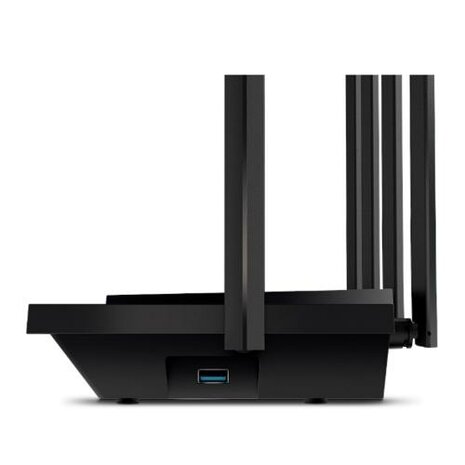 TP-LINK Archer AX73 draadloze router Gigabit Ethernet Dual-band (2.4 GHz / 5 GHz) Zwart RENEWED