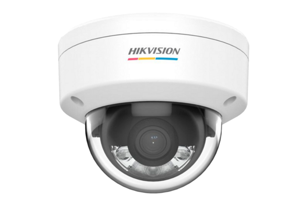 Camera set Hikvision DS-7604NXI-K1/4P met 4 x Hikvision DS-2CD1147G2H-LIU (2,8 mm) 4 MP ColorVu