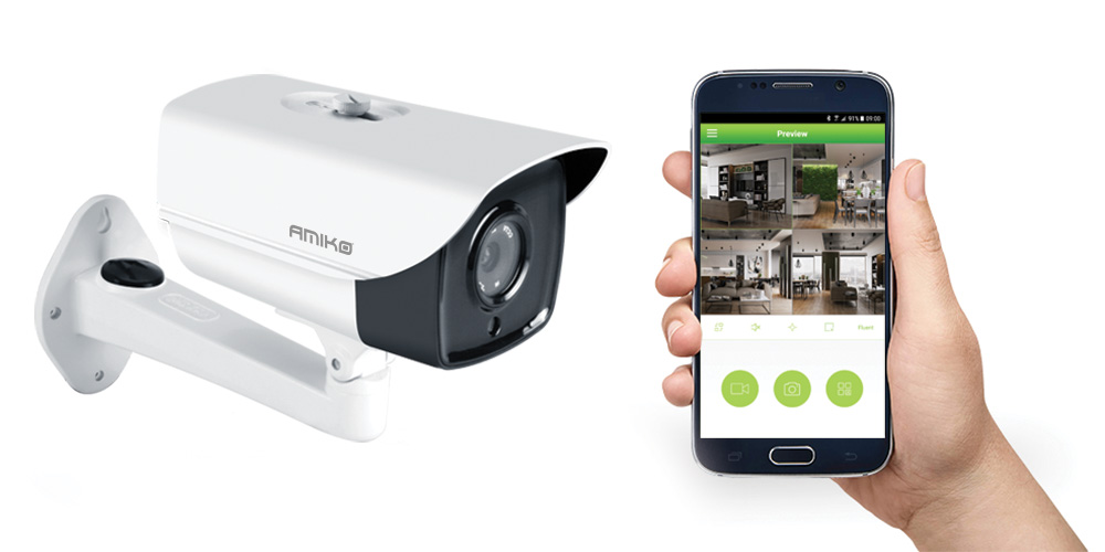 AMIKO HOME IPCAM beveiligingscamera's voordelen