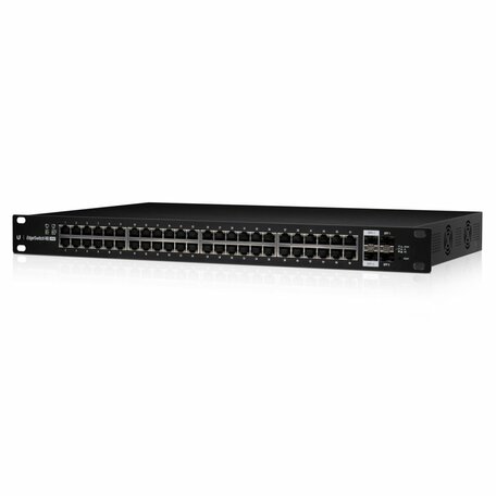 Ubiquiti Networks ES-48-500W netwerk-switch Managed L2/L3 Gigabit Ethernet (10/100/1000) Power over Ethernet (PoE) 1U Zwart